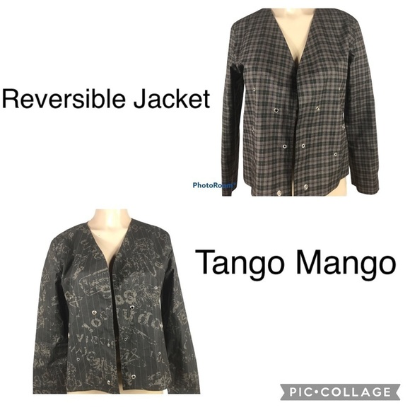 Tango Mango Reversible Jacket Size Small New With Tags - Picture 1 of 8